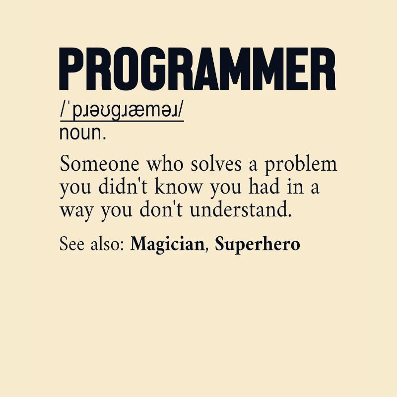 Programmer Definition Softwareentwickler Coder