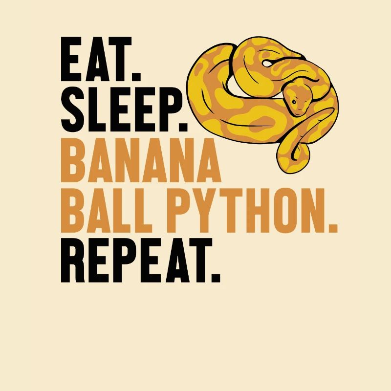 Manger dormir Boule de banane Python Répéter Boule de banane