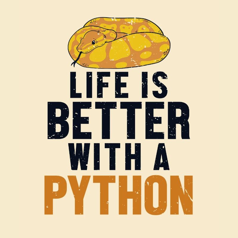 Life is Better with a Python Snake Banana Ball