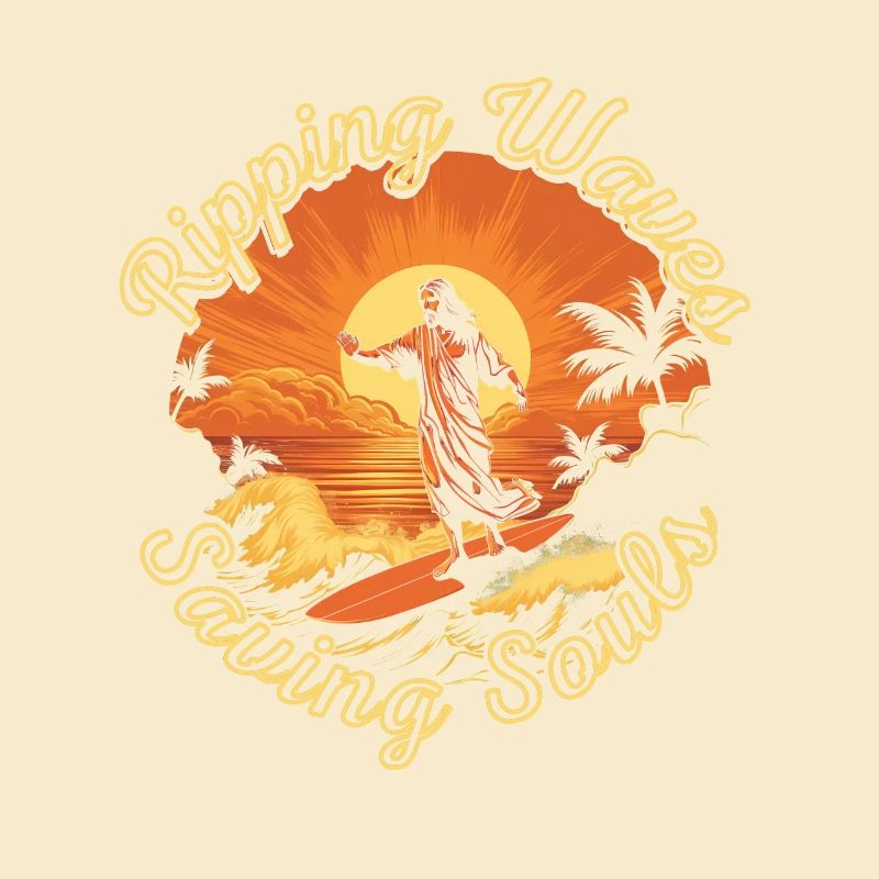 Surfing Jesus - Ripping Waves Saving Souls