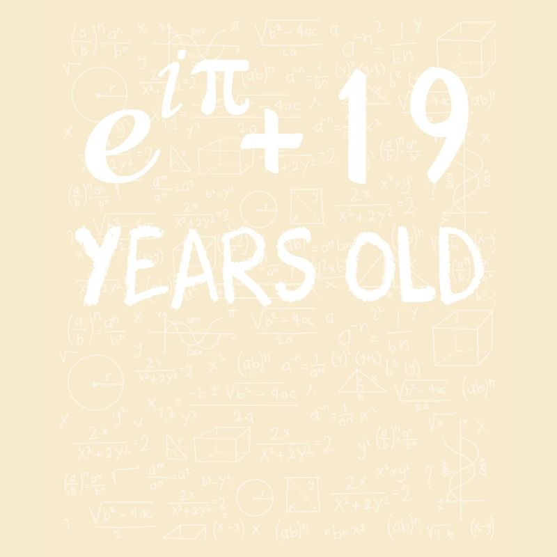 18e anniversaire 18 ans Euler Identité cadeau math