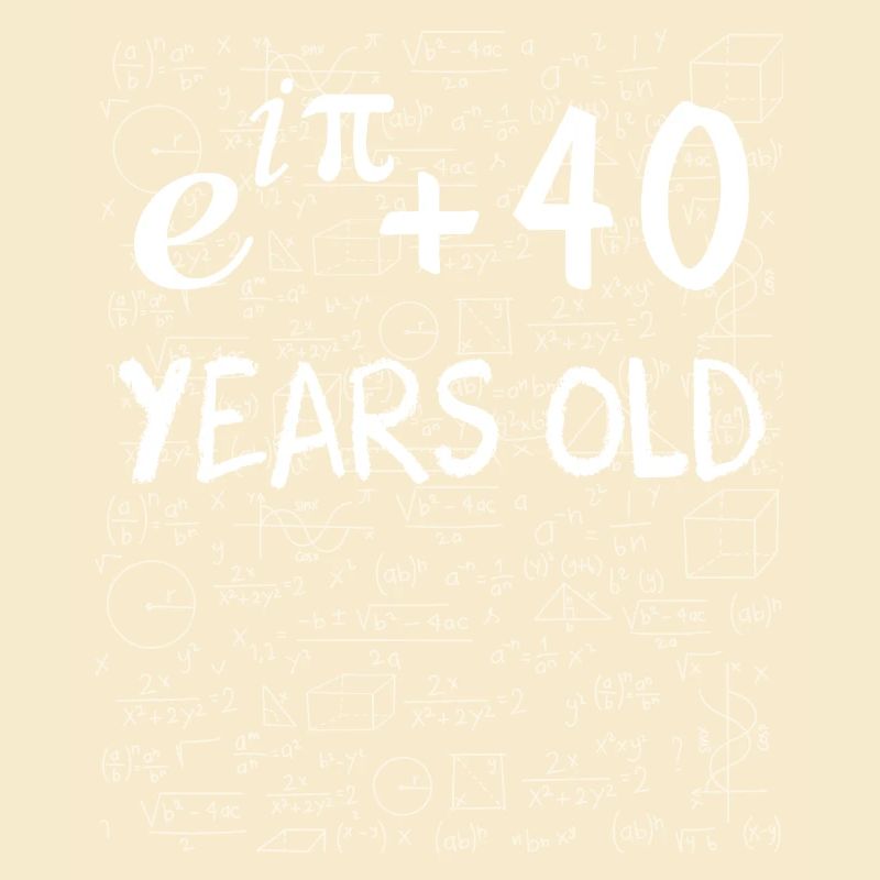 39e anniversaire 39 ans Euler Identité cadeau math