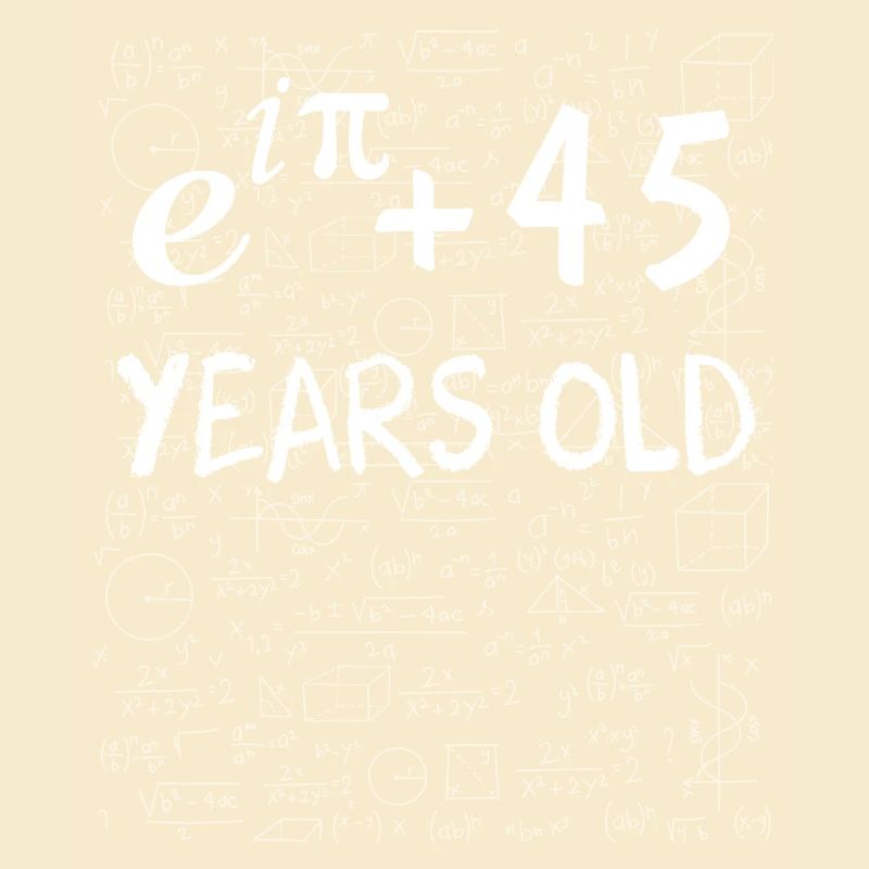 44e anniversaire 44 ans Euler Identité cadeau math