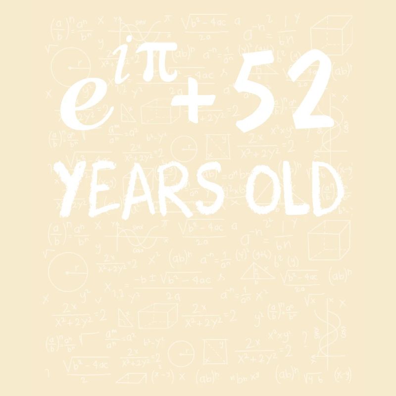 51e anniversaire 51 ans Euler Identité cadeau math