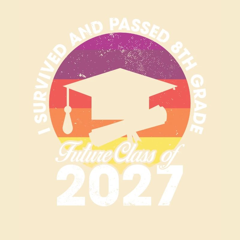 8th Grade Funny Graduation Future Class De 2027