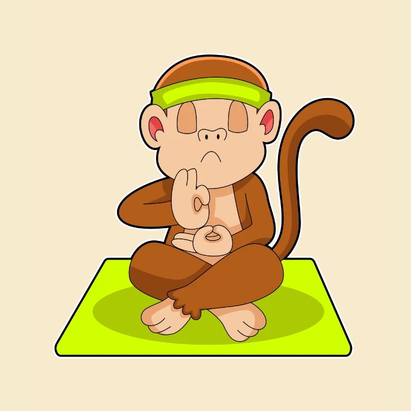 Monkey Yoga Gymnastics