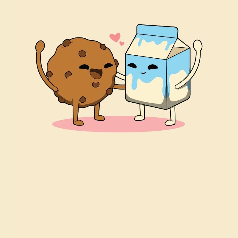 Kaffee-Milch-Paar
