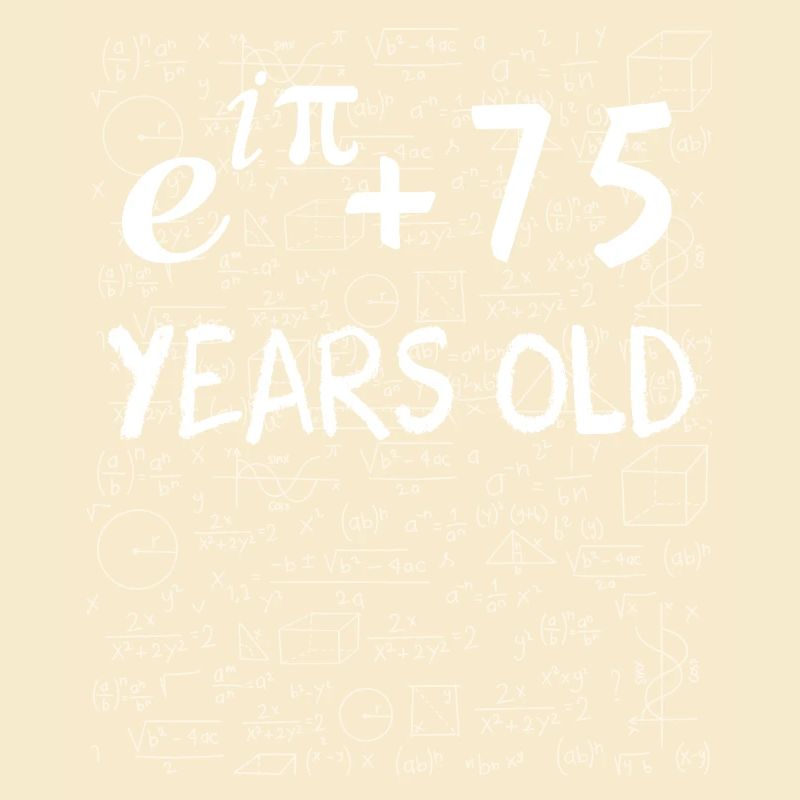 74e anniversaire 74 ans Euler Identité cadeau math