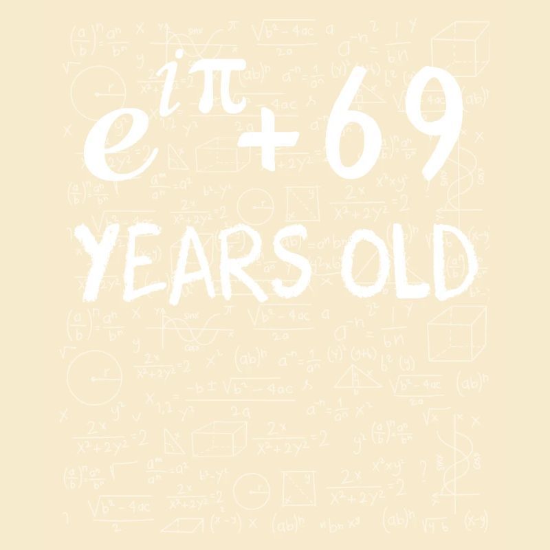 68th Birthday 68 Years Euler Identity Math Gift