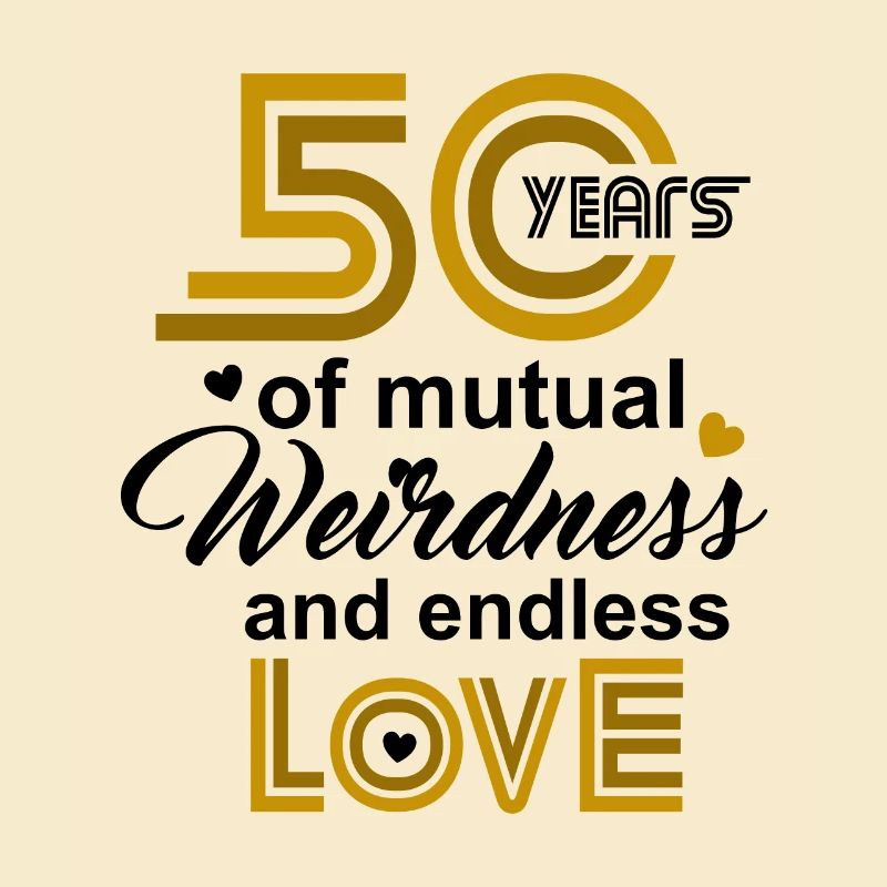 50. Hochzeitstag Ehemann Ehefrau Ehe Beziehung