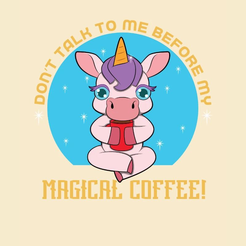 Einhorn Kaffee