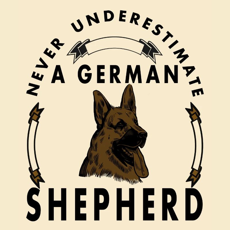 Deutscher Schäferhund Hunde Sprüche Geschenkidee