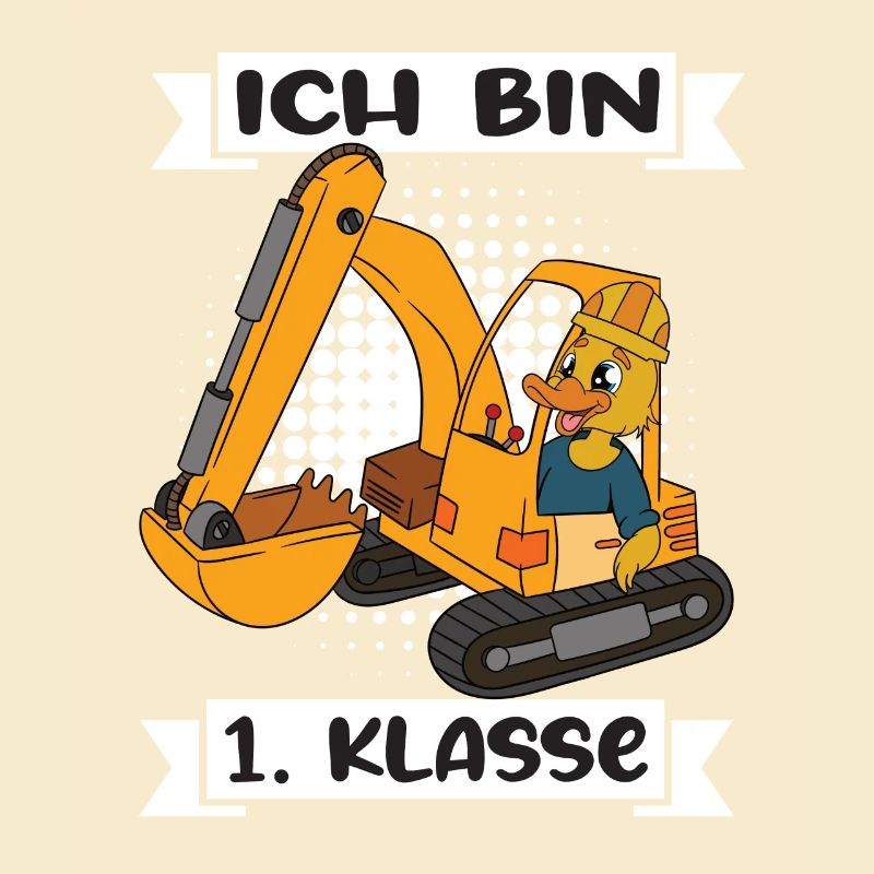 Ich Bin 1 Klasse Einschulung Schulanfang