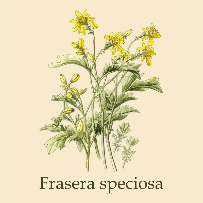 Frasera speciosa - Conception pour la botanique