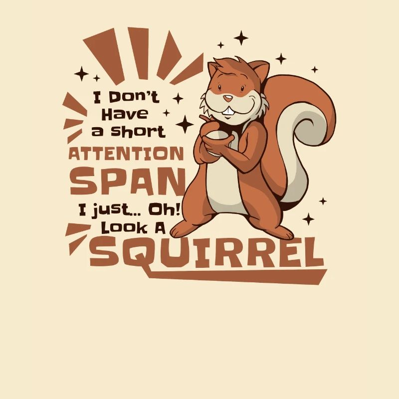 Don't Have A Short Attention Span Fox Squirrel
