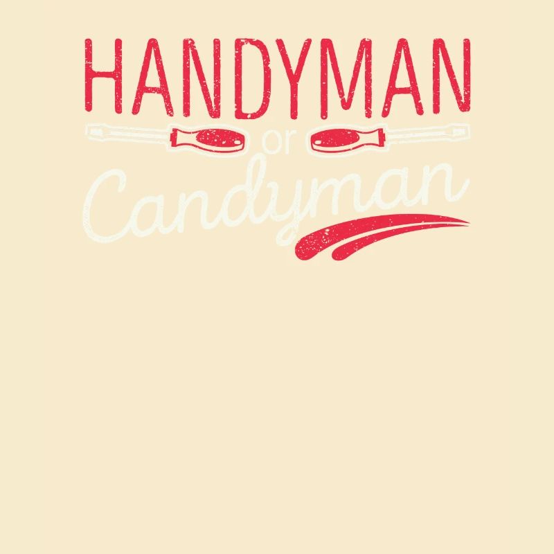 Handyman oder Candyman Lustiger Mechaniker
