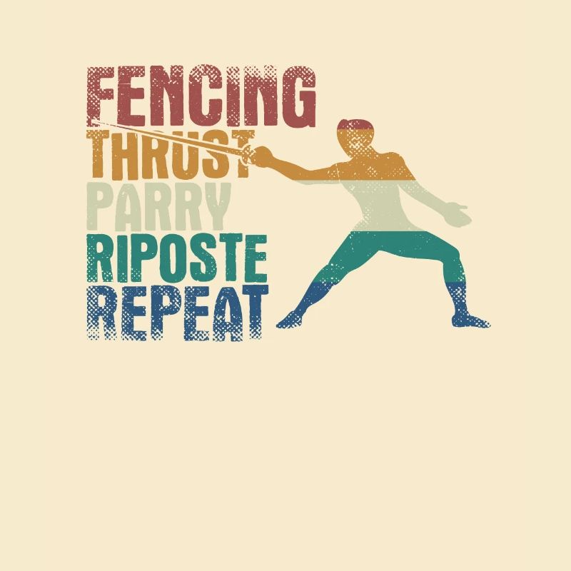 Fencing Thrust Parry Riposte Repeat