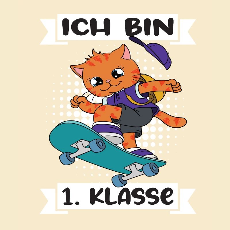 Ich Bin 1 Klasse Einschulung Schulanfang