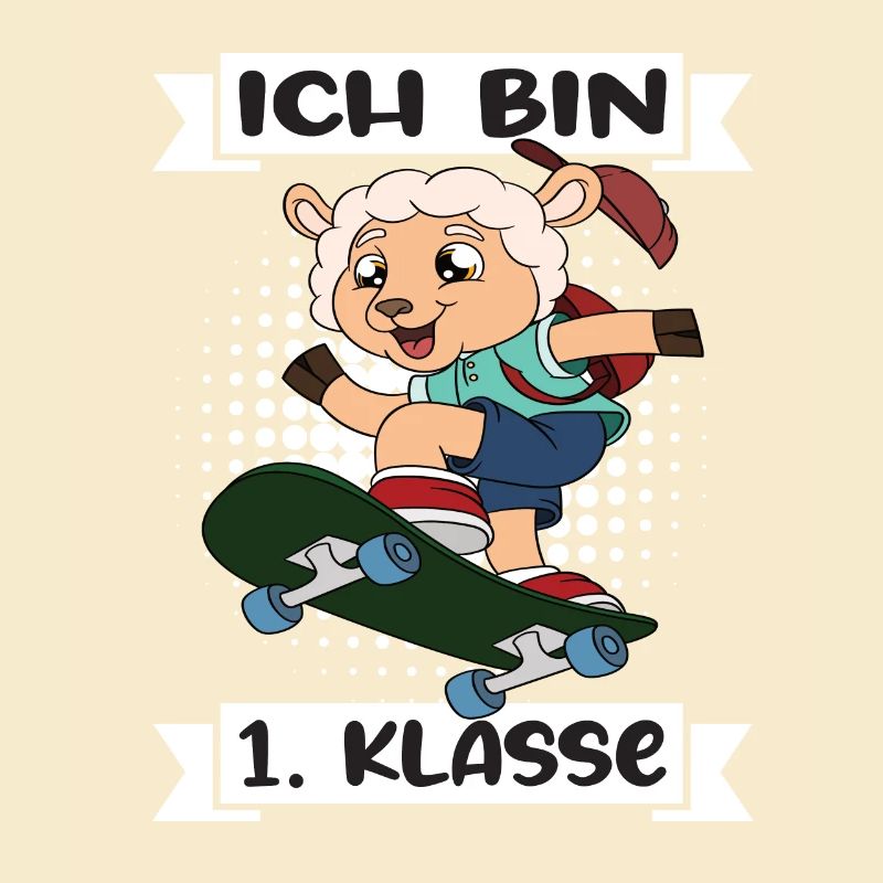 Ich Bin 1 Klasse Einschulung Schulanfang