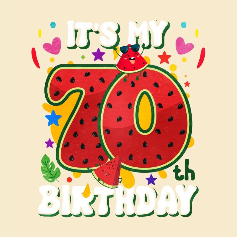 70e anniversaire de la pastèque