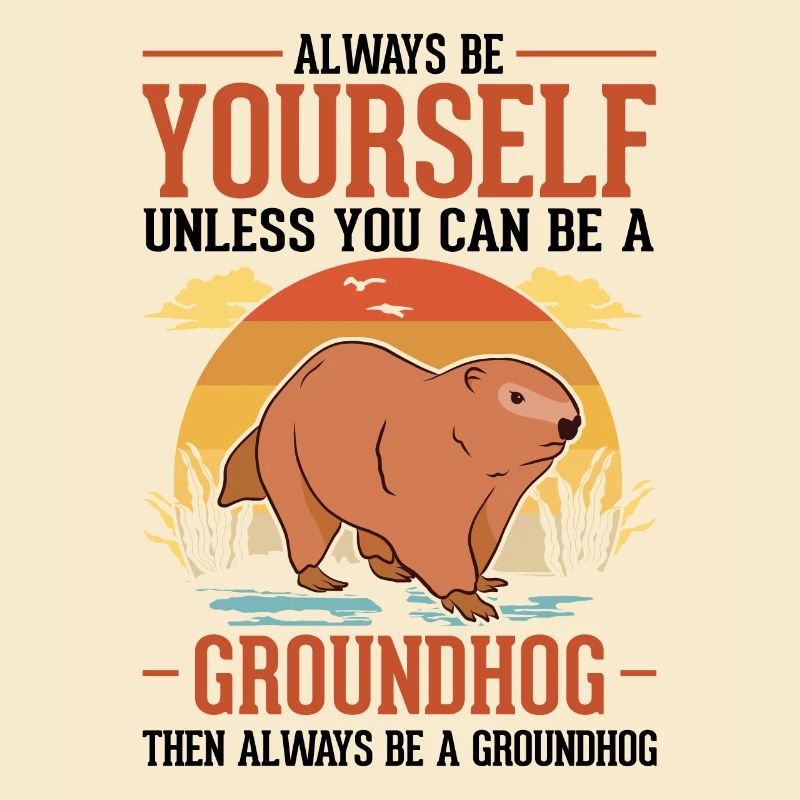 Murmeltier Groundhog Marmot Waldmurmeltier