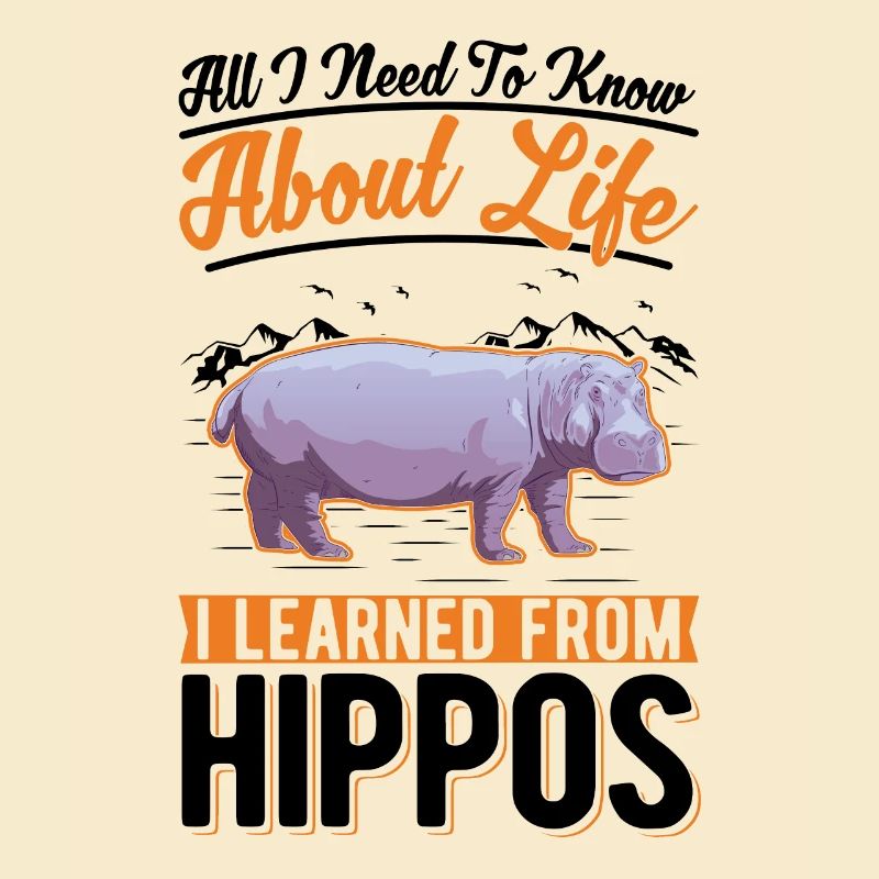 Nilpferd Geschenk Flusspferd