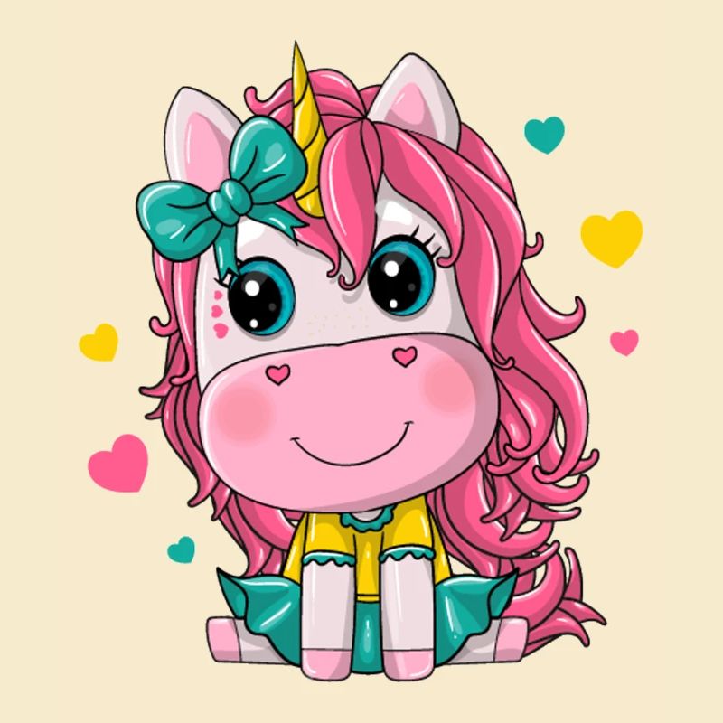 Einhorn-Mädchen
