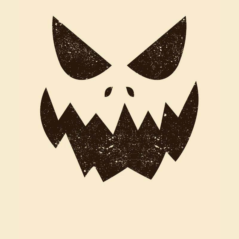 Jack O' Lantern Face Pumpkin Halloween Funny