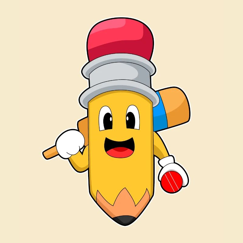 Crayon Cricket Battes de cricket