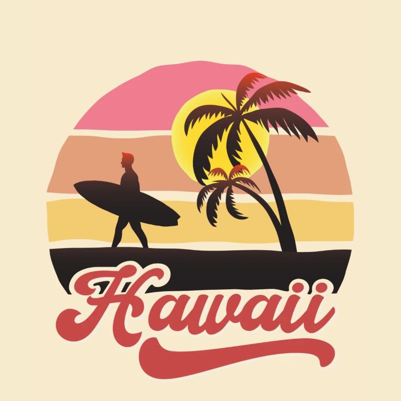 Hawaii Surf Beach Design
