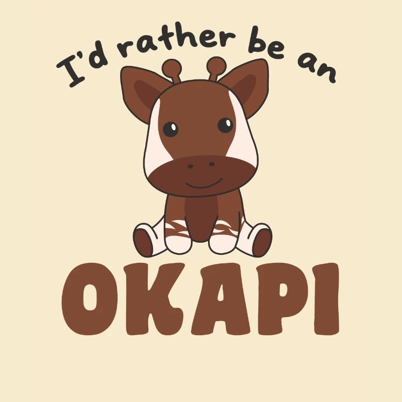 I'd rather be an okapi - sweet okapi
