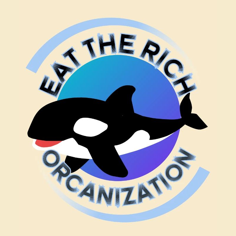 Essen Sie den reichen Orca-Orkanisationsozean