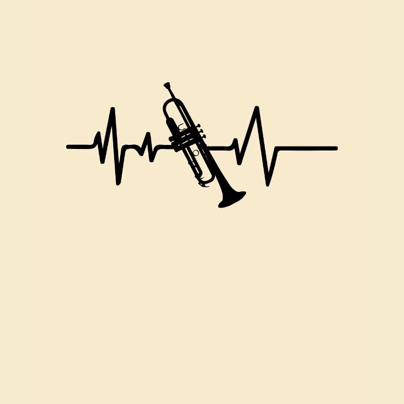 Trompete Heartbeat Bester Trompeter Spieler