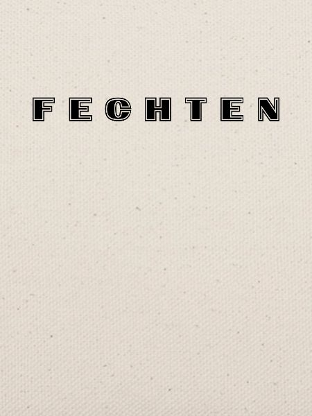 Fechten Schriftzug