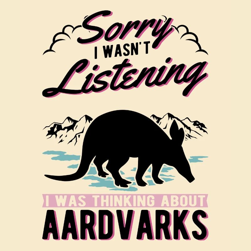 Erdferkel Geschenk Aardvark