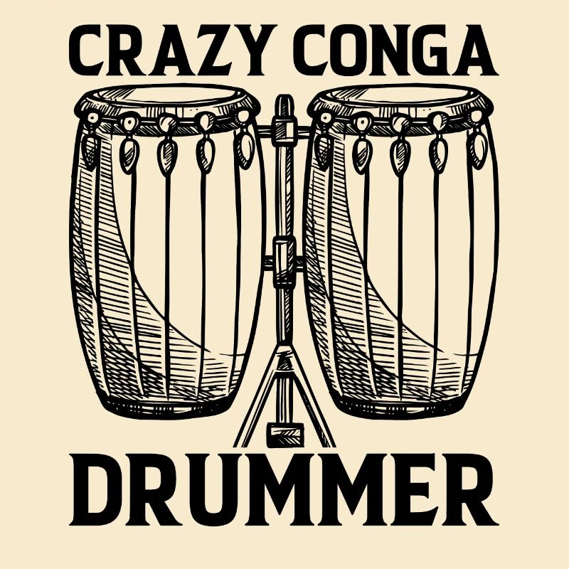 Conga Player Conga Drums - Crazy Conga Drummer