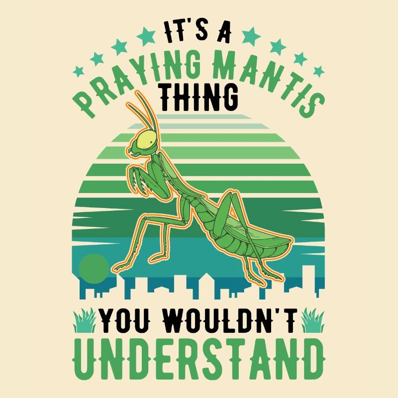 It's a Praying Mantis thing Gottesanbeterin