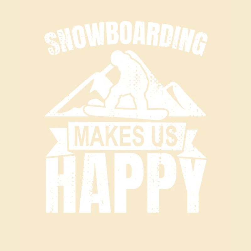 Slogan snowboard