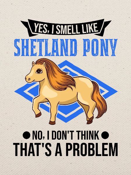 Shetland Pony Geruch Geschenk Shetty