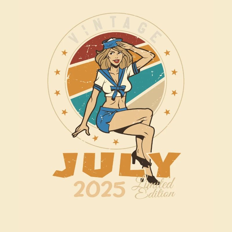 Juli 2025 Juli Geburtstagsgeschenk Juli 2025