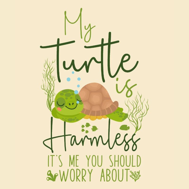 Sea Turtle Tortoise My Turtle Is