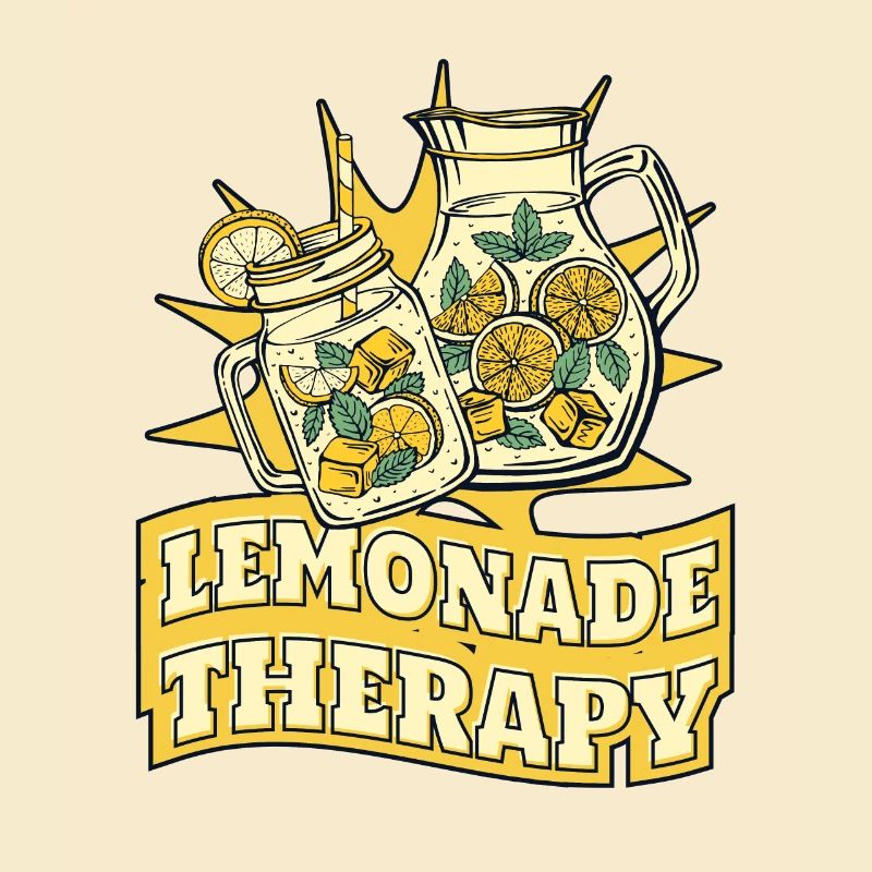 Lemonade Therapy Limonadenverkäufer Limonade