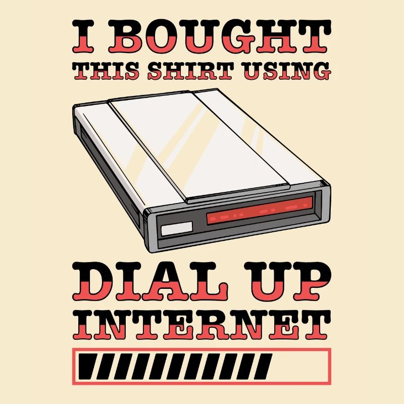 90s Nostalgia Retro 90s Dial-up Internet Vintage