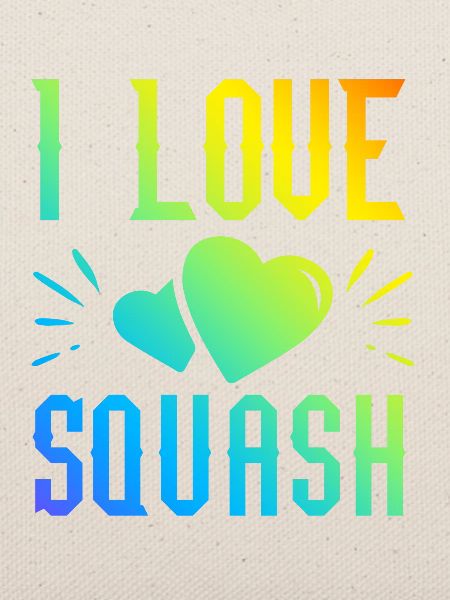 Ich liebe Squash