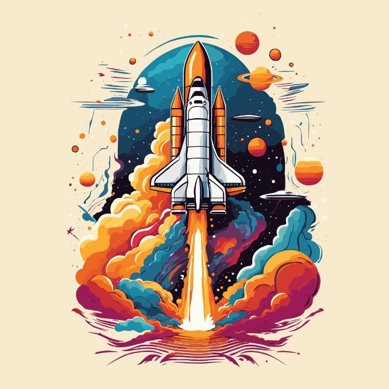 Space Shuttle Astronaut Rocket Space Adventure