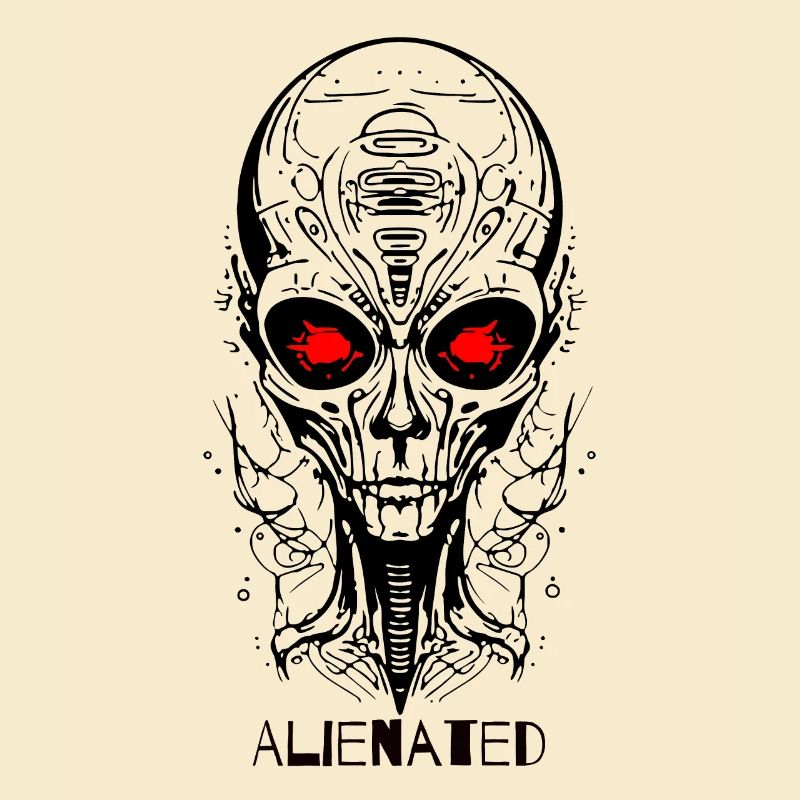 Alienated Alien Face
