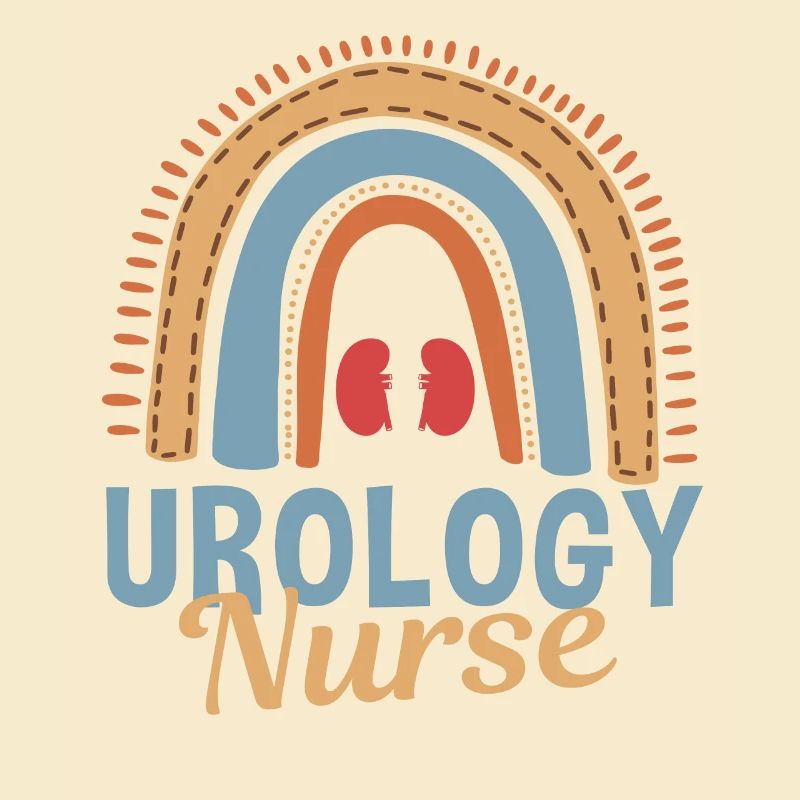 Infirmière en urologie Boho Rainbow
