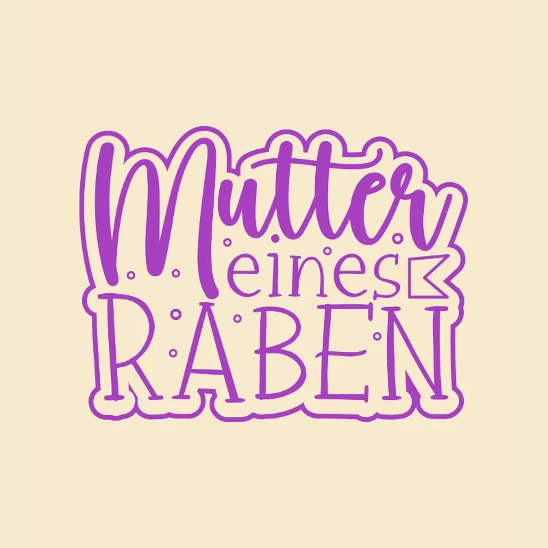 Mutter eines Raben - Rabenmutter