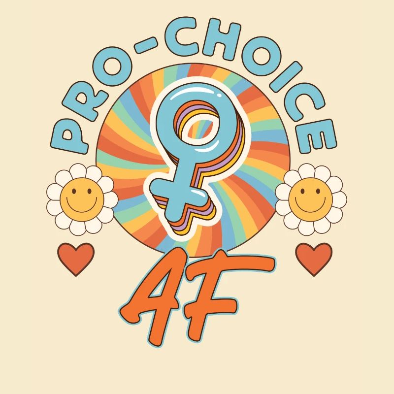 Feminist Retro Pro-Choice Af