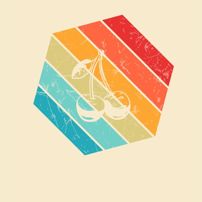 Cherry Retro Fruit Fruit Cherries